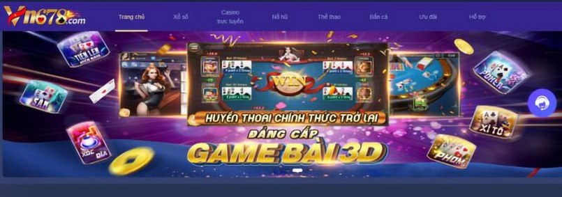 Casino online của VN678 được đánh giá cao